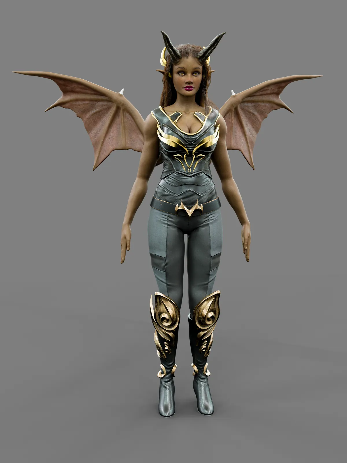 Demoness, another render