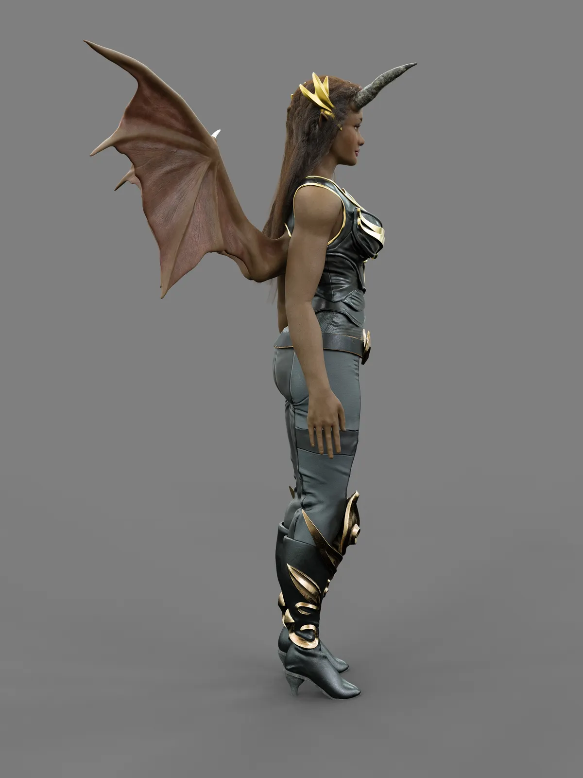 Demoness, another render